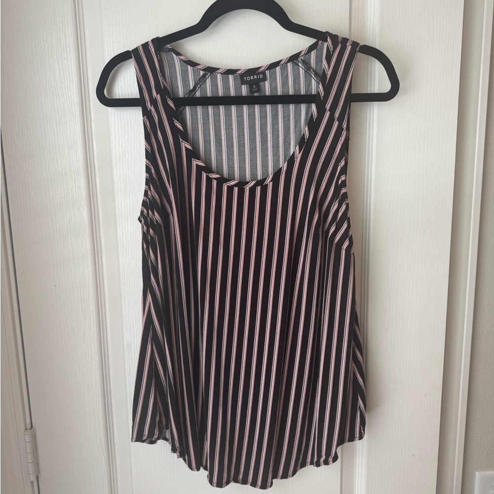 Torrid Relaxed Sleeveless Tank Top Size 0